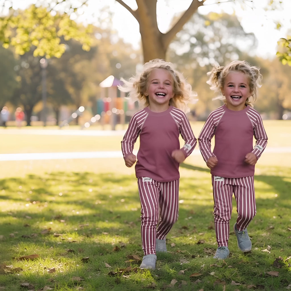Träningströja Jompi Dash Mini Violett - Stripe