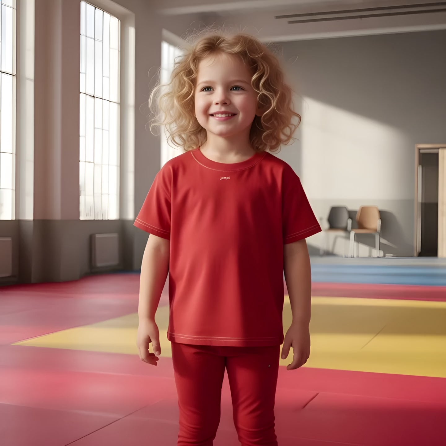 Träningst-shirt Jompi Hop Mini Röd