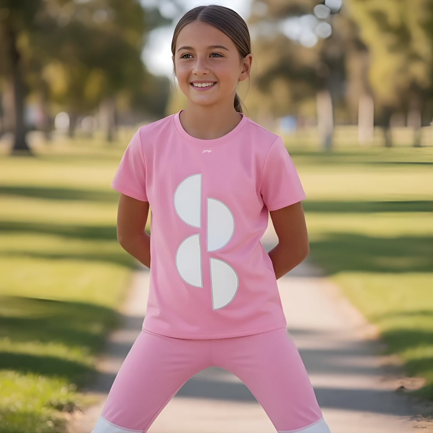 Träningst-shirt Jompi Dash Junior Rosa - Bubble