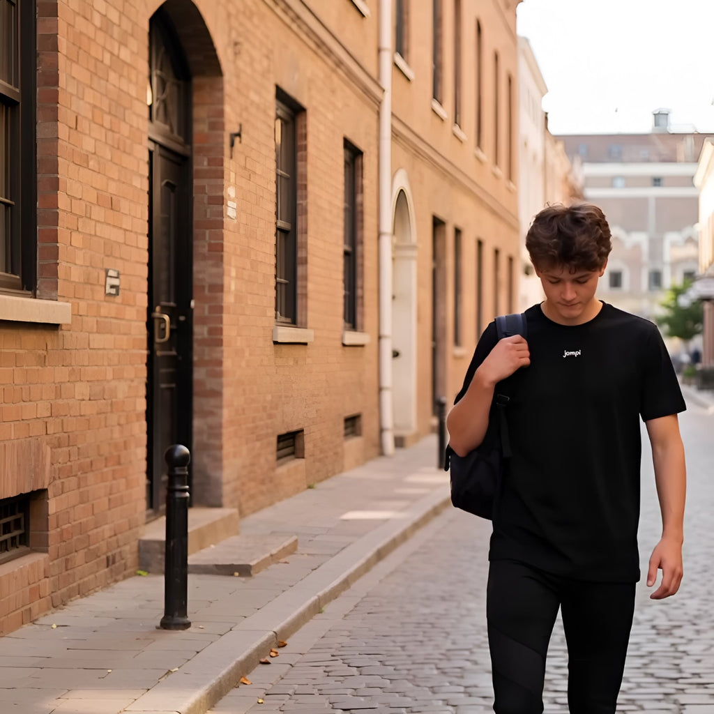Träningst-shirt Jompi Junior Hop Svart