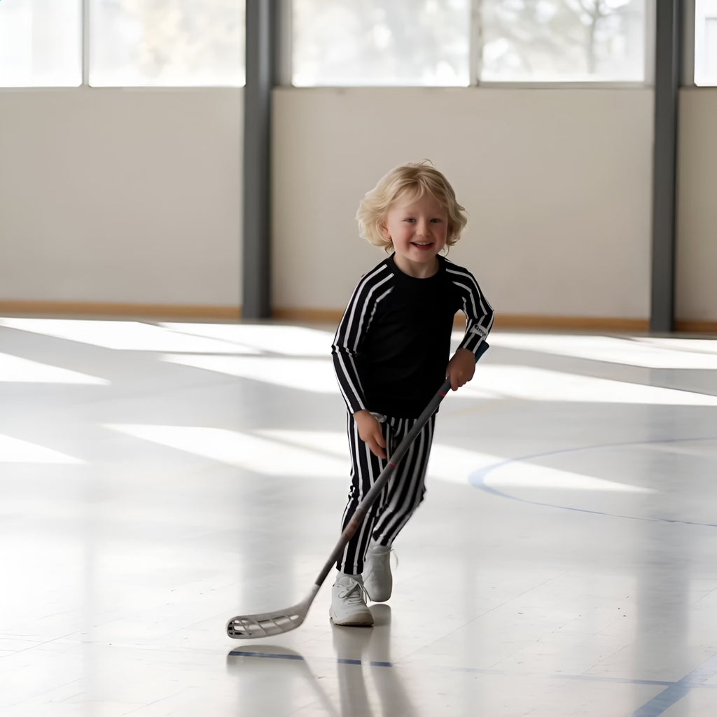 Träningstights Jompi Dash Mini Svart - Stripe
