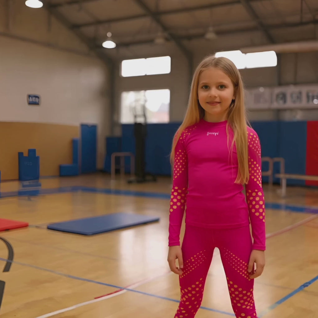 Träningstights Jompi Junior Dash Rosa - Arrow