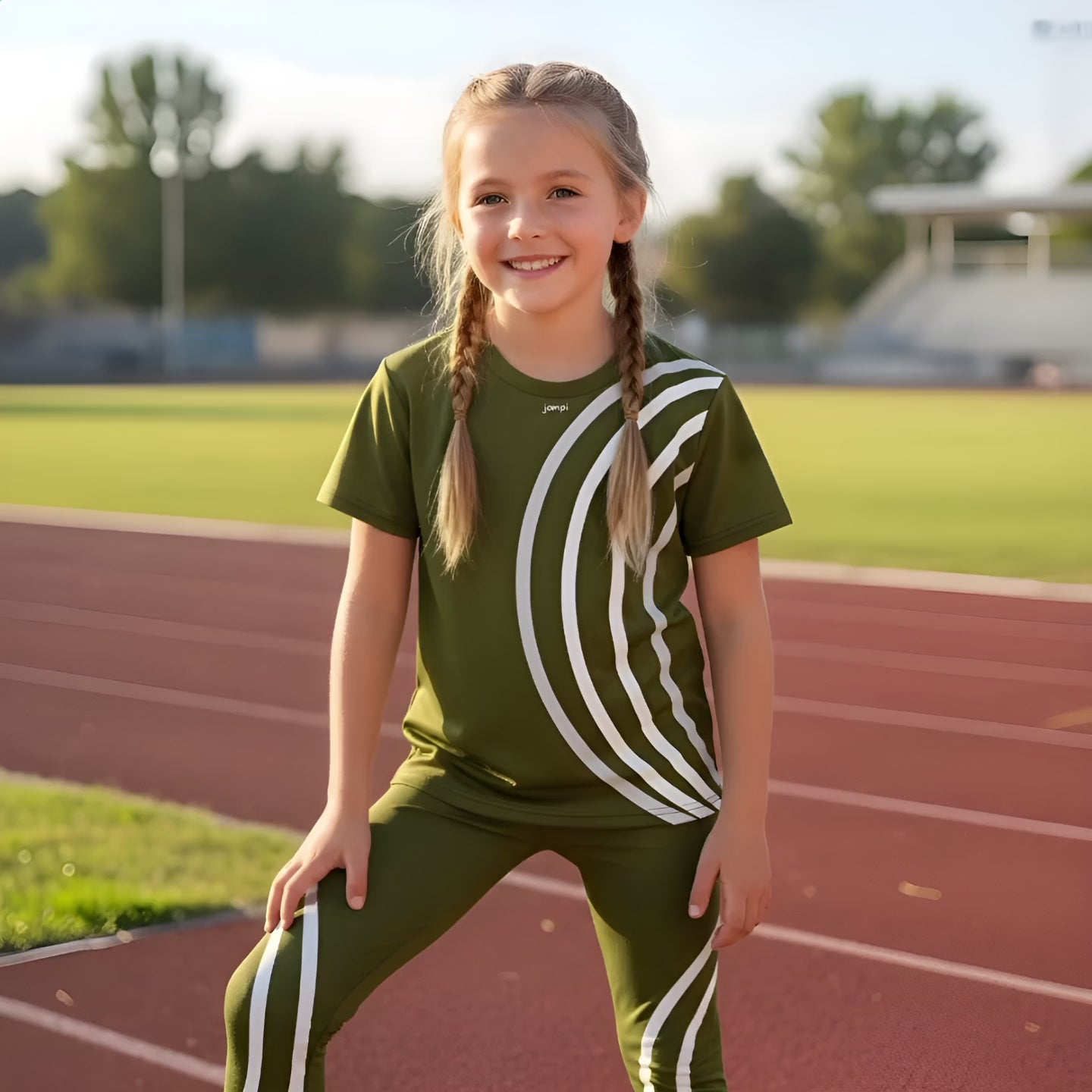 Träningst-shirt Jompi Junior Dash Grön - Spin