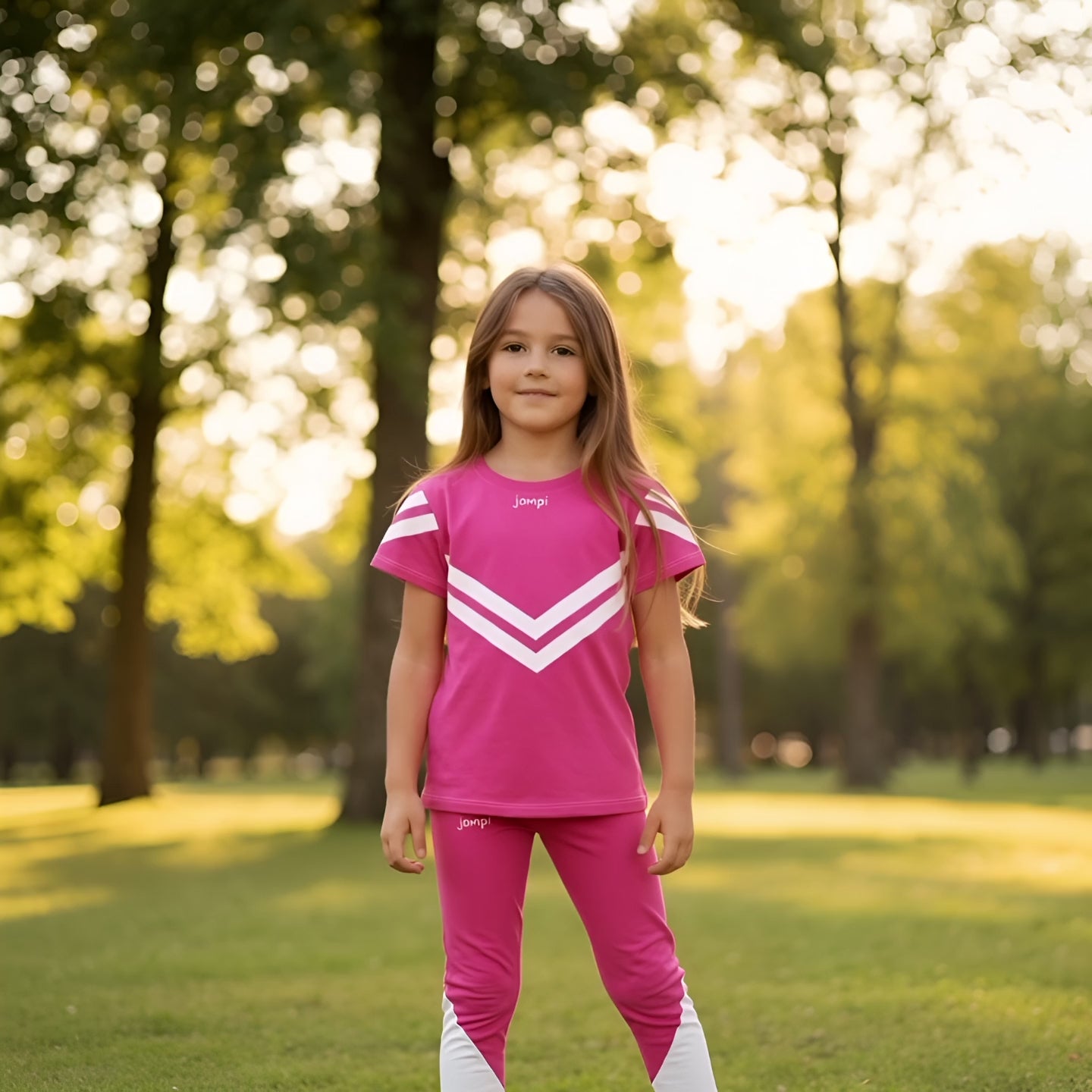 Träningstights Jompi Junior Dash Rosa - Sport