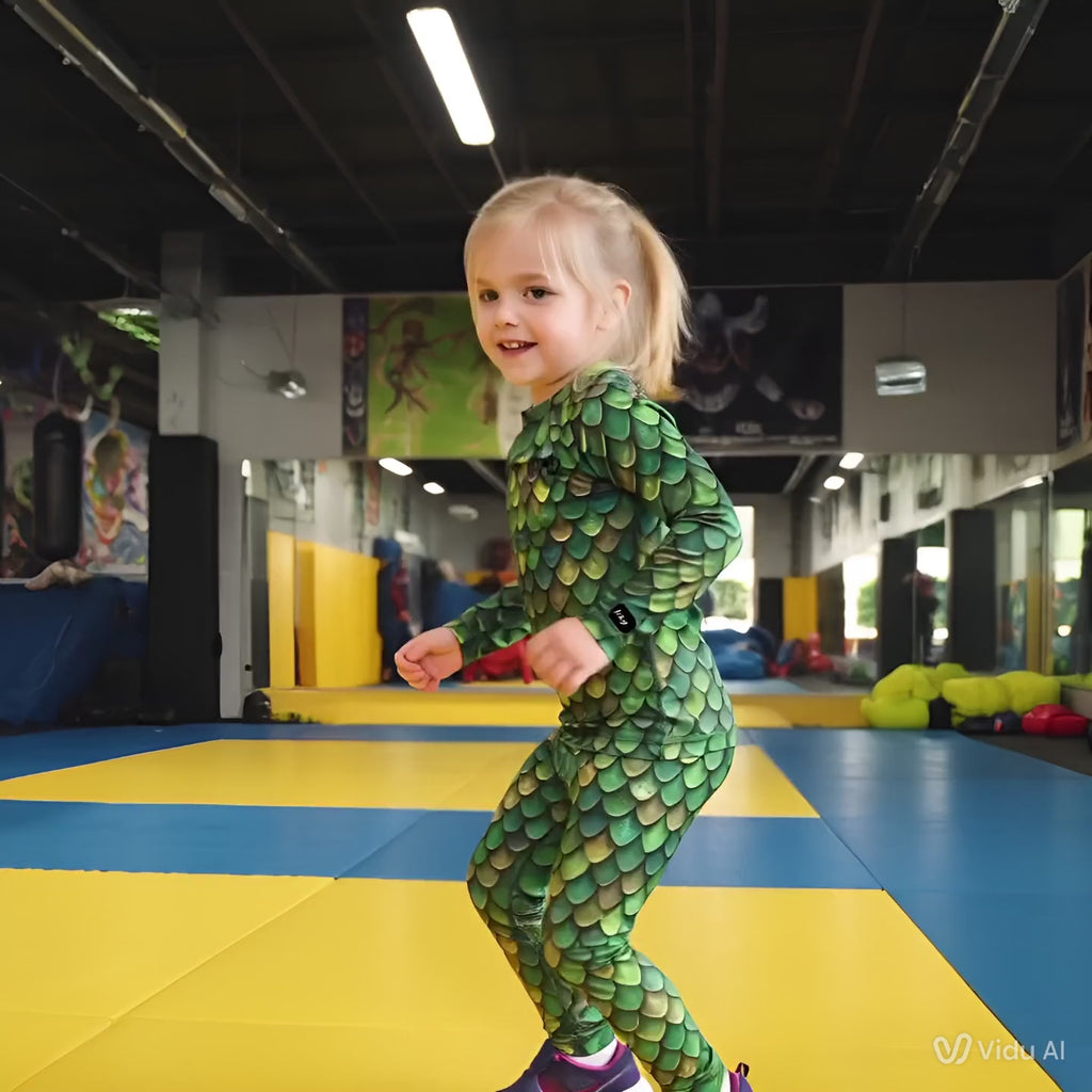 Träningstights Jompi Twirl Mini Grön - Drake