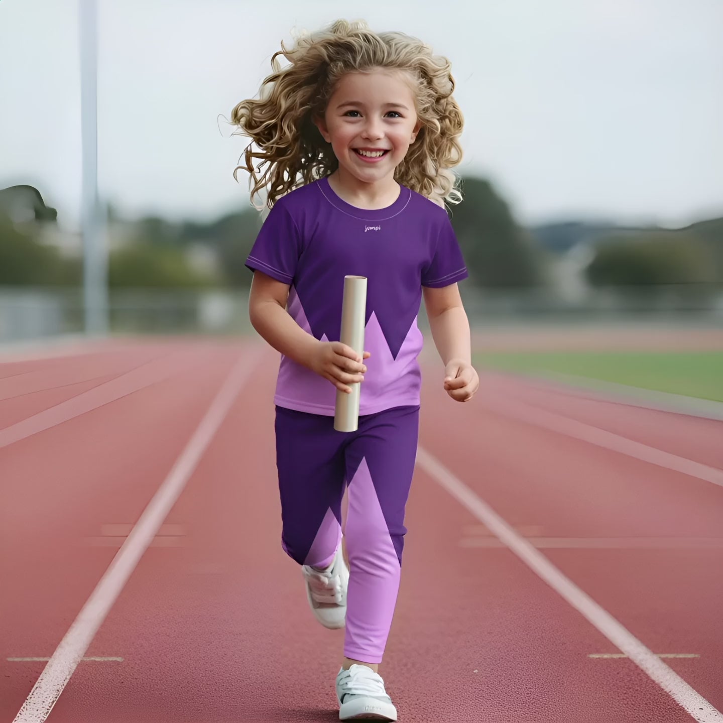 Träningst-shirt Jompi Dash Mini Lila - Mix