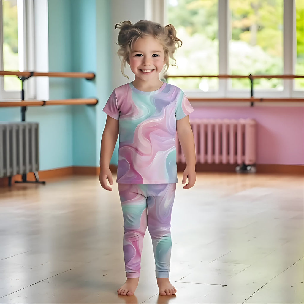 Träningstights Jompi Twirl Mini Rainbow - Magic Flow