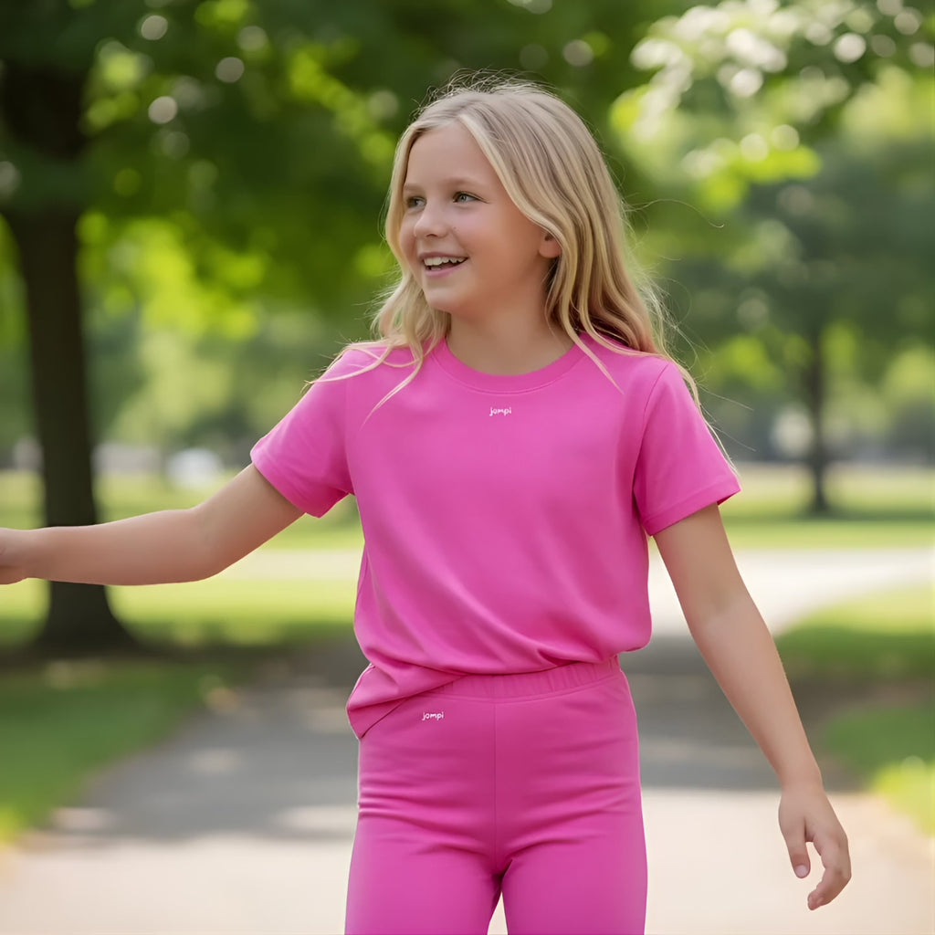 Träningst-shirt Jompi Junior Hop Rosa