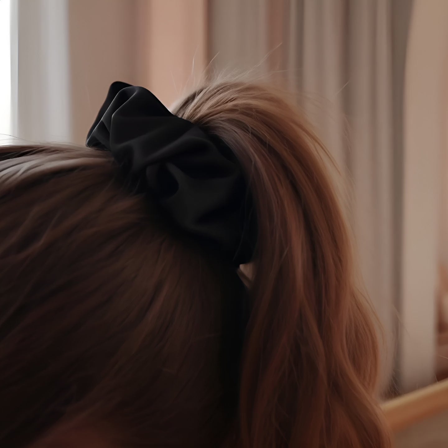 Scrunchie Jompi Svart