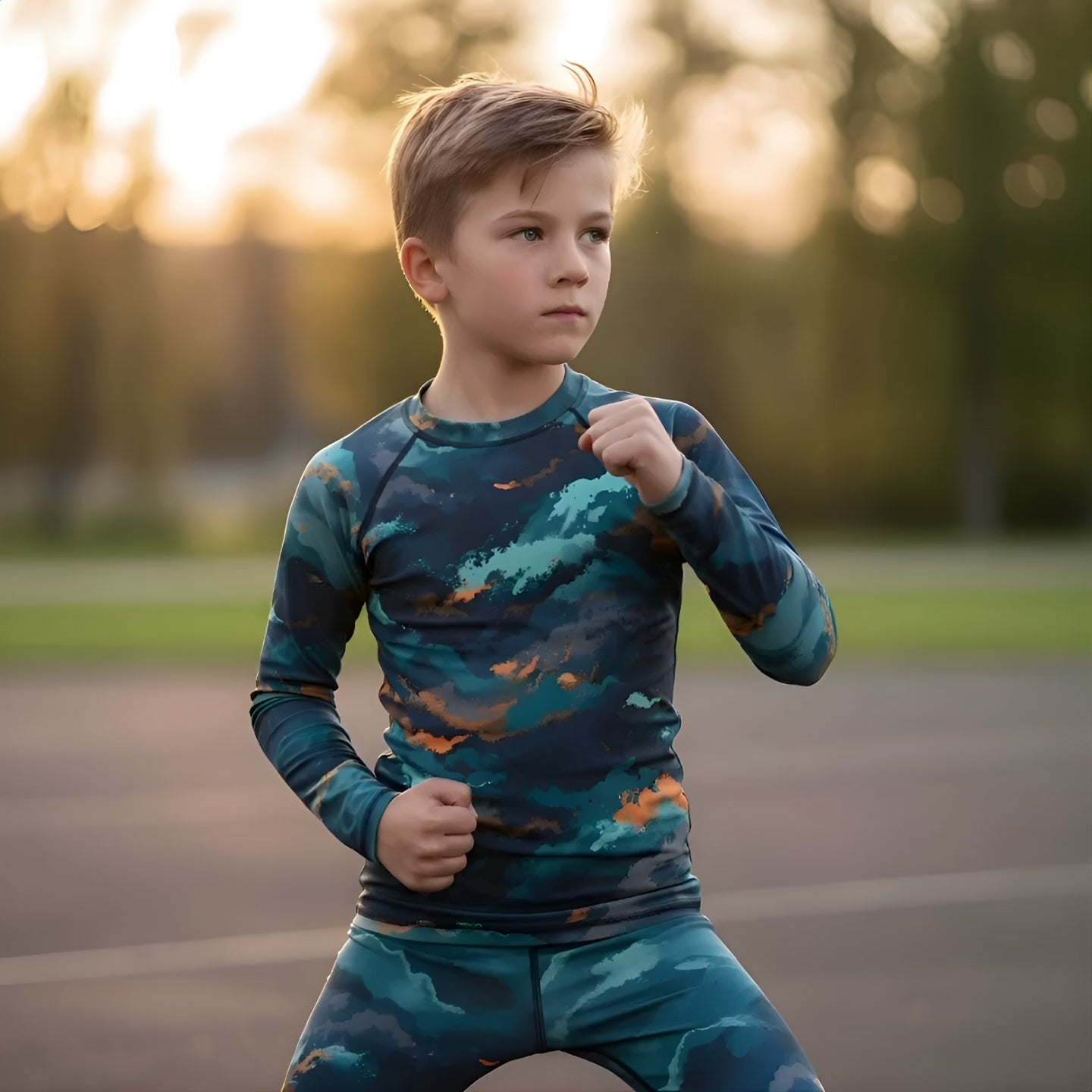 Träningströja Jompi Junior Twirl Blå - Fast