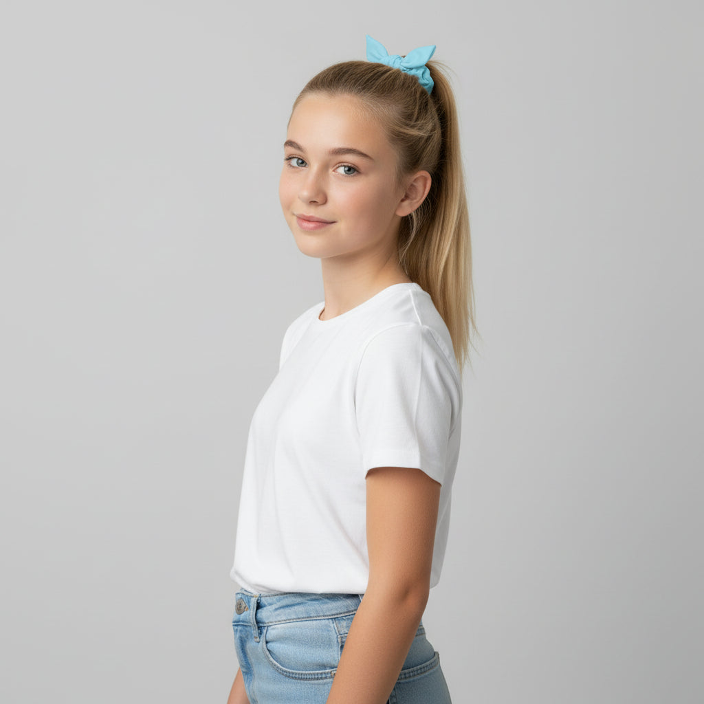 Scrunchie Jompi Ljusblå